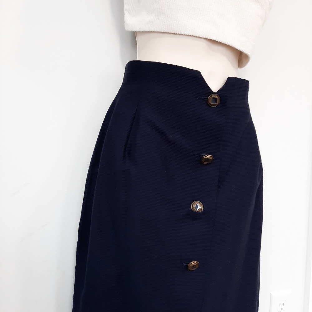 Buttons Down SKirt By Cynthia Steffe New - Picture 5 of 12